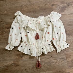 Majorelle Off Shoulder Blouse